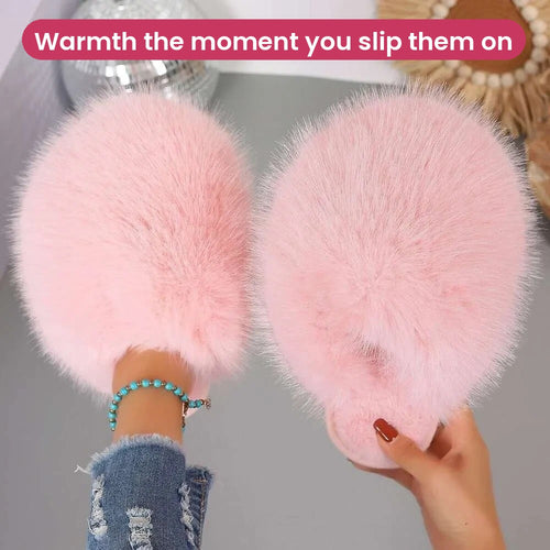 Nuvrali™ Fur Slippers