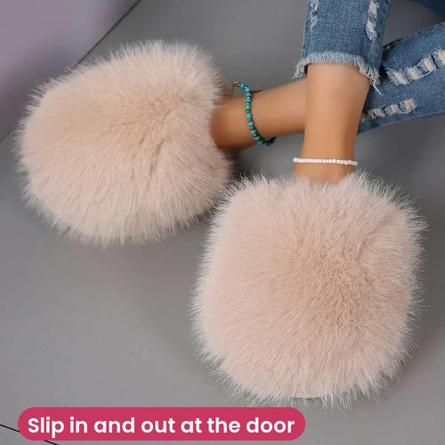 Nuvrali™ Fur Slippers